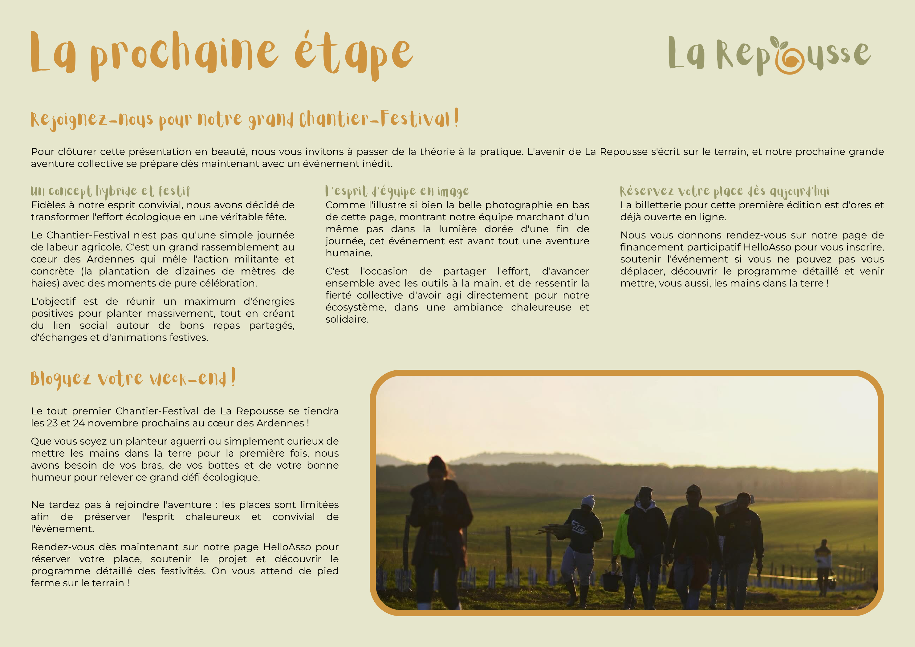 Extrait de la brochure La Repousse - Page 4