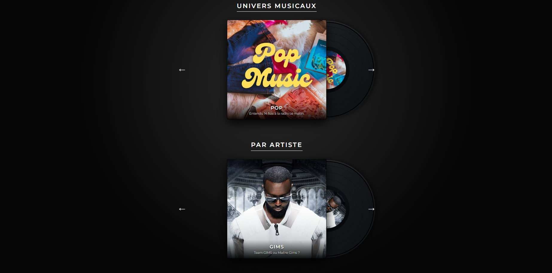 Nouvelle version du menu principal