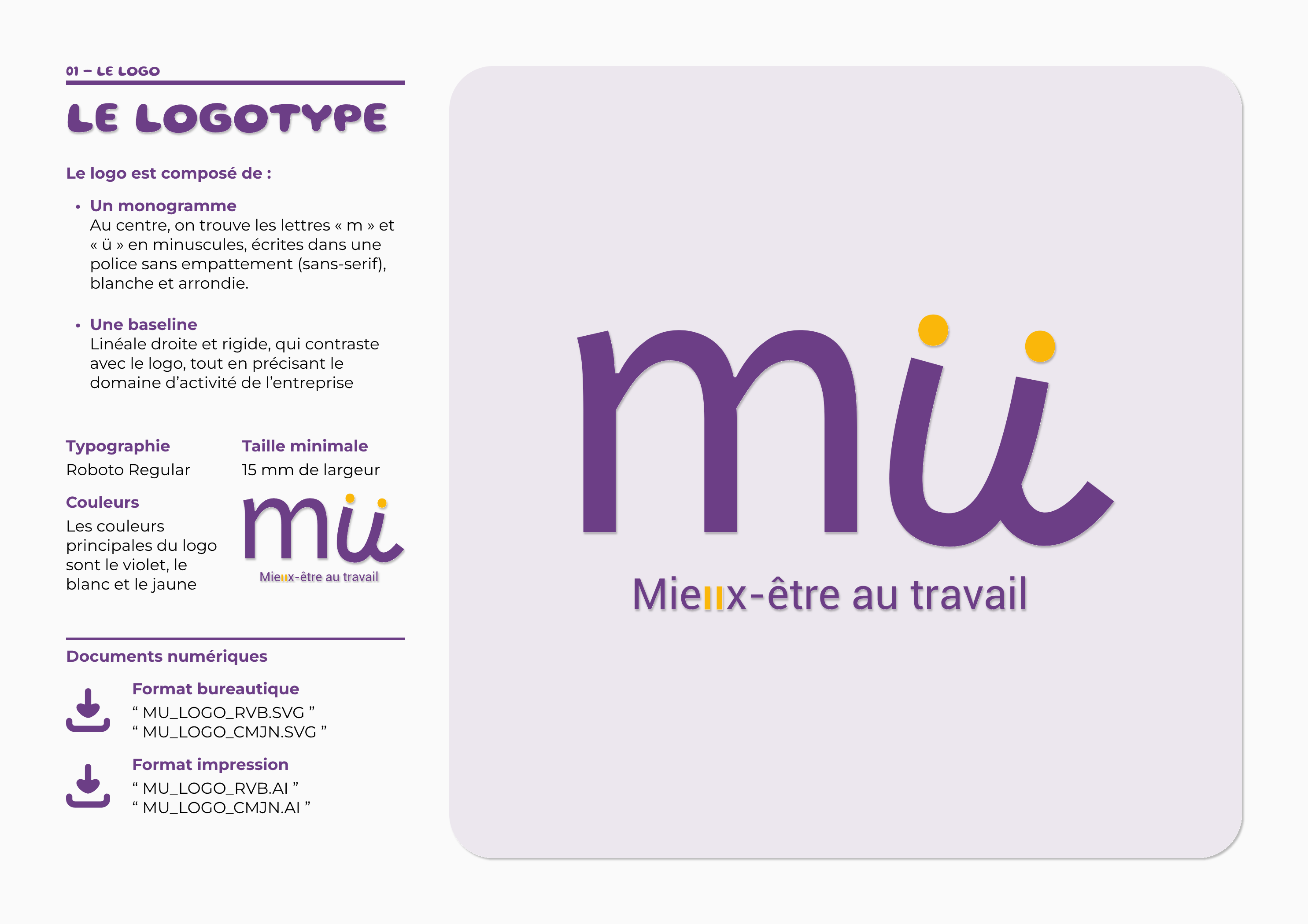 Charte graphique Mü - Page 1