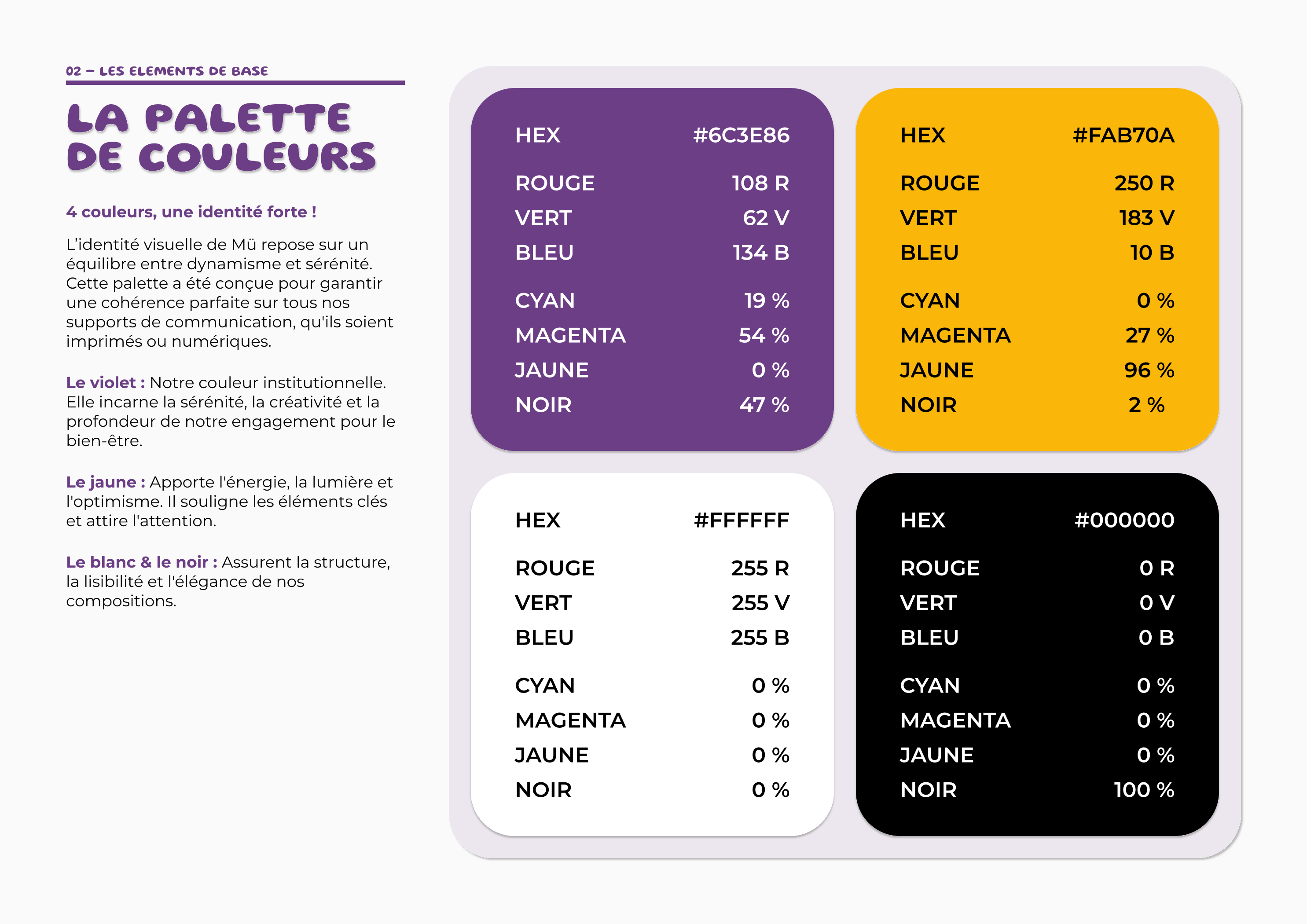 Charte graphique Mü - Page 3