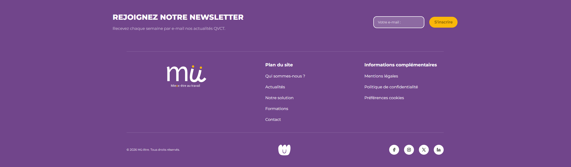 Ancienne version du footer