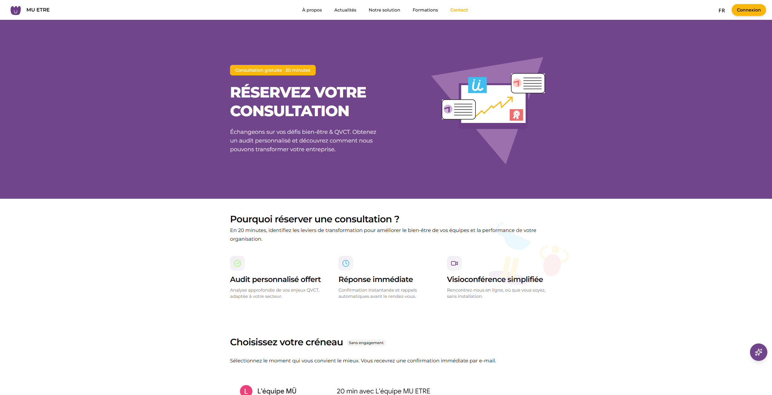 Ancienne version de la page contact