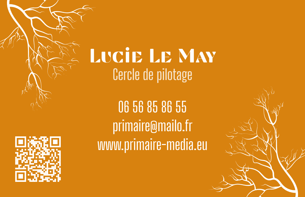 Verso carte de visite Primaire