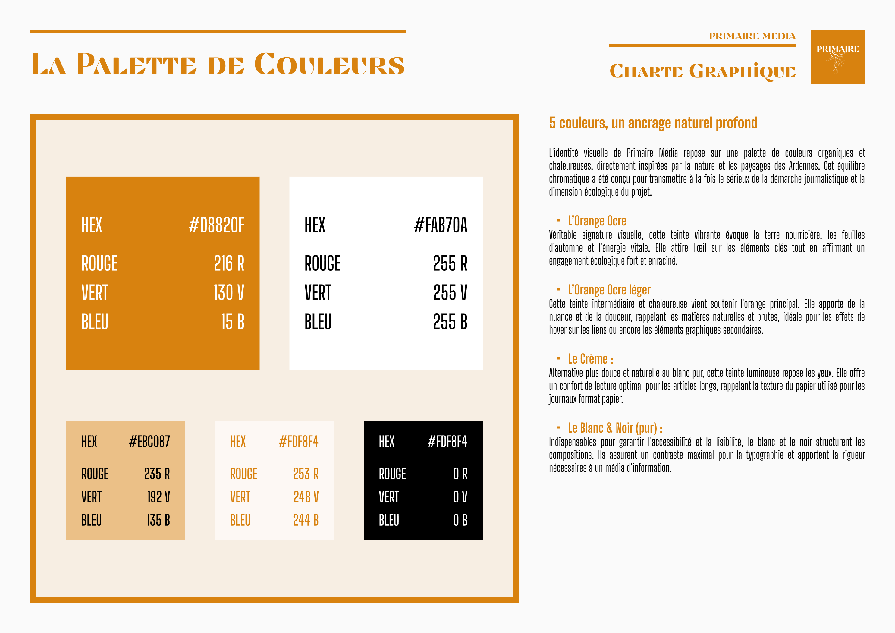 Charte graphique Primaire - Page 3