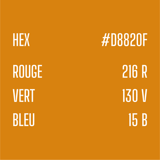 Couleur orange Primaire