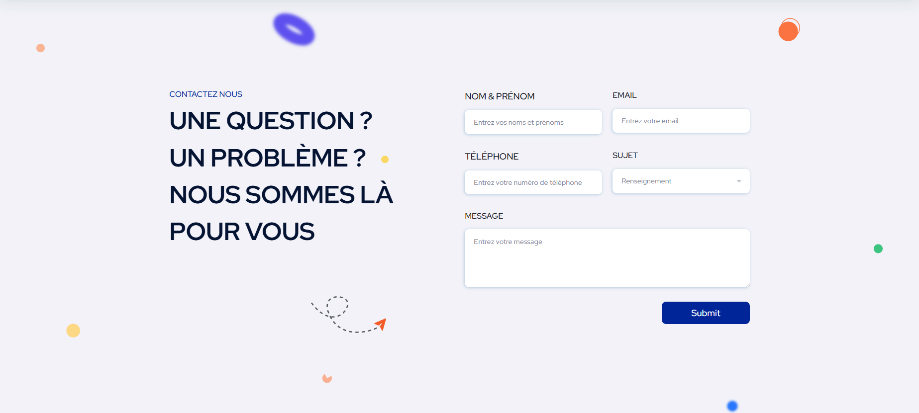 Nouvelle version du formulaire